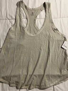FP Movement by Free People Green Smoke Racerback Tank Top